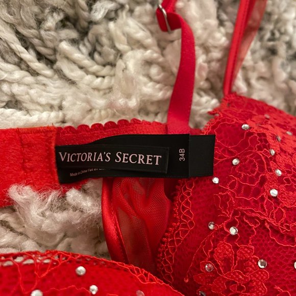 Victoria's Secret Red Lingerie Top - Picture 5 of 5